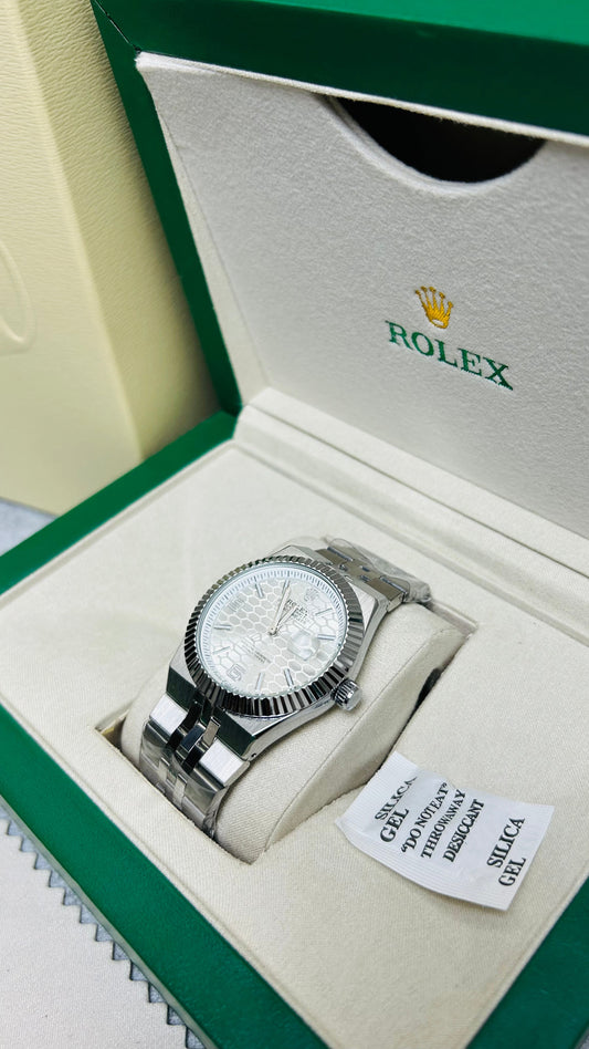 AA Geriat Premium Watch — Blue & Silver Edition