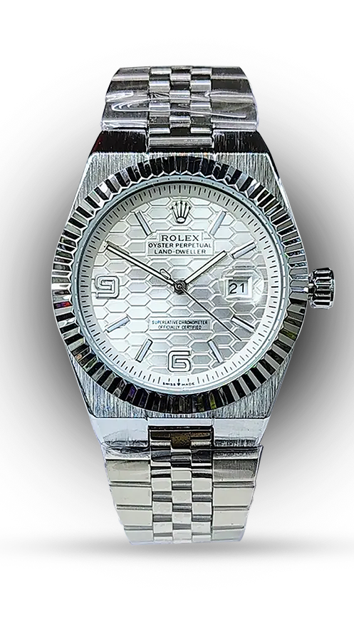 AA Geriat Premium Watch — Blue & Silver Edition