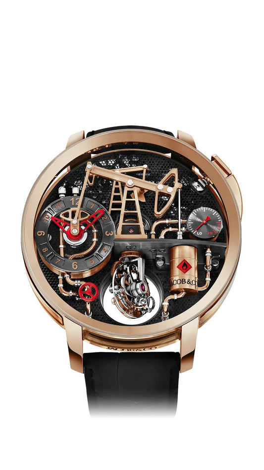 Jacob & Co. Updates its Bold Oil Pump Tourbillon Watch