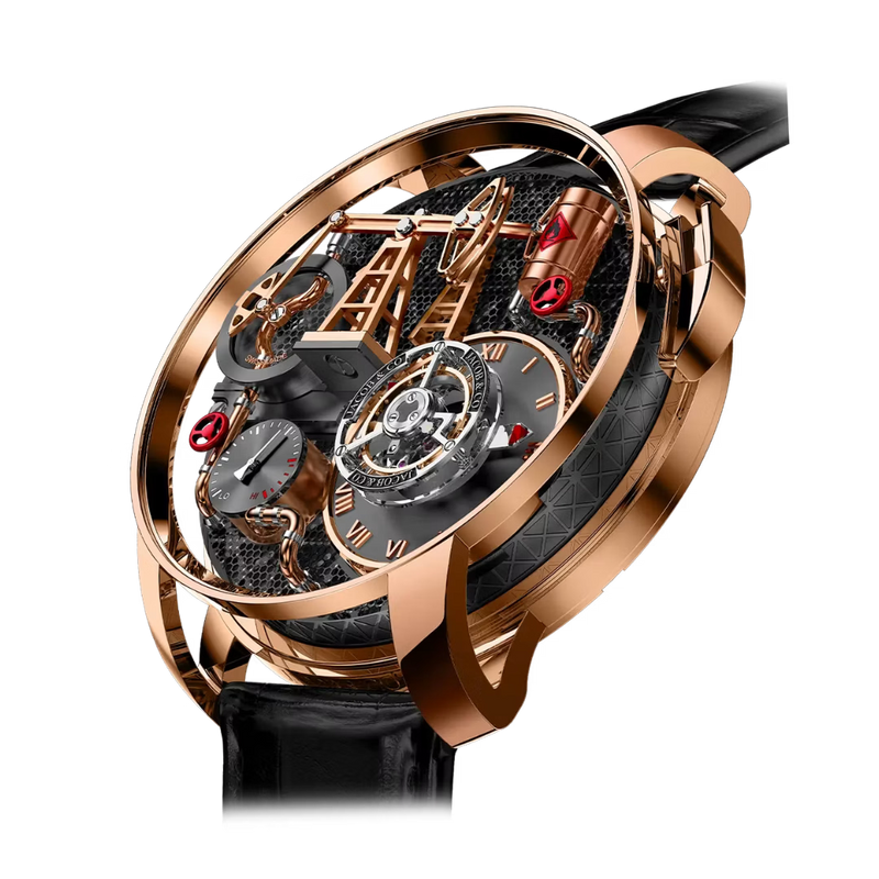 Jacob & Co. Updates its Bold Oil Pump Tourbillon Watch