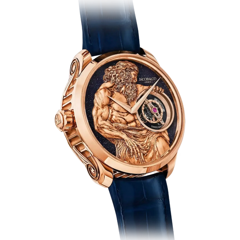 Astronomia Art Zeus / Greek God Rose Gold