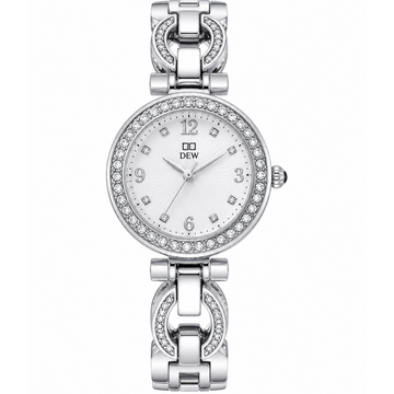 Datejust 31 – White Mother-of-Pearl Dial with Diamond Markers & Bezel