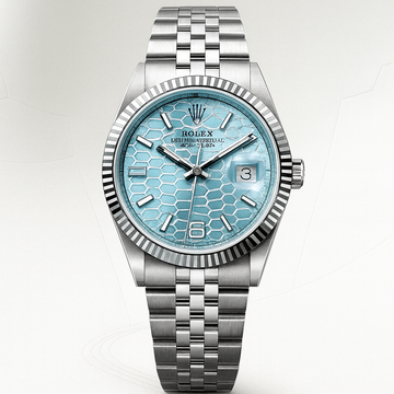 AA Geriat Premium Watch — Blue & Silver Edition