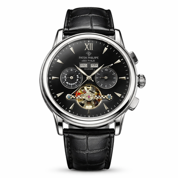 Mens Automatic Watch: Designer Mechanical Watch with Large