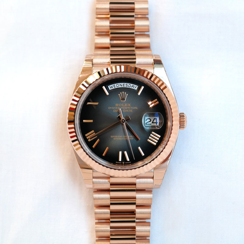 Rolex Day-Date 40 SLATE OMBRE DIAL