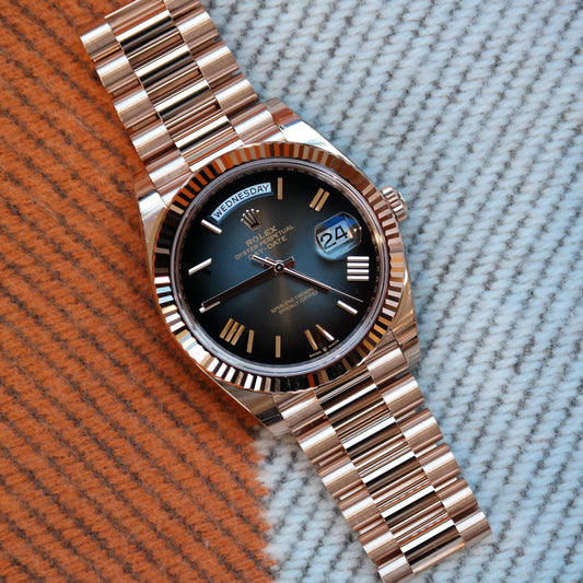 Day-Date 40 SLATE OMBRE DIAL (Master Gread)