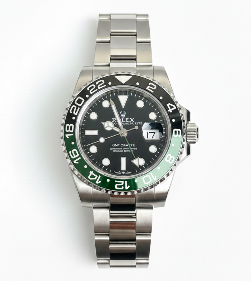 Rolex GMT-Master II – Green & Black Bezel (“Sprite”)