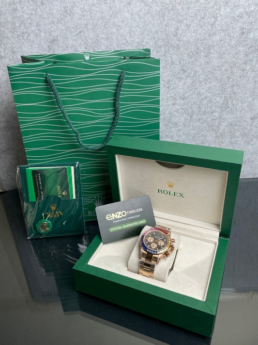 Rolex Daytona Rose gold Cosmograph Rainbow
