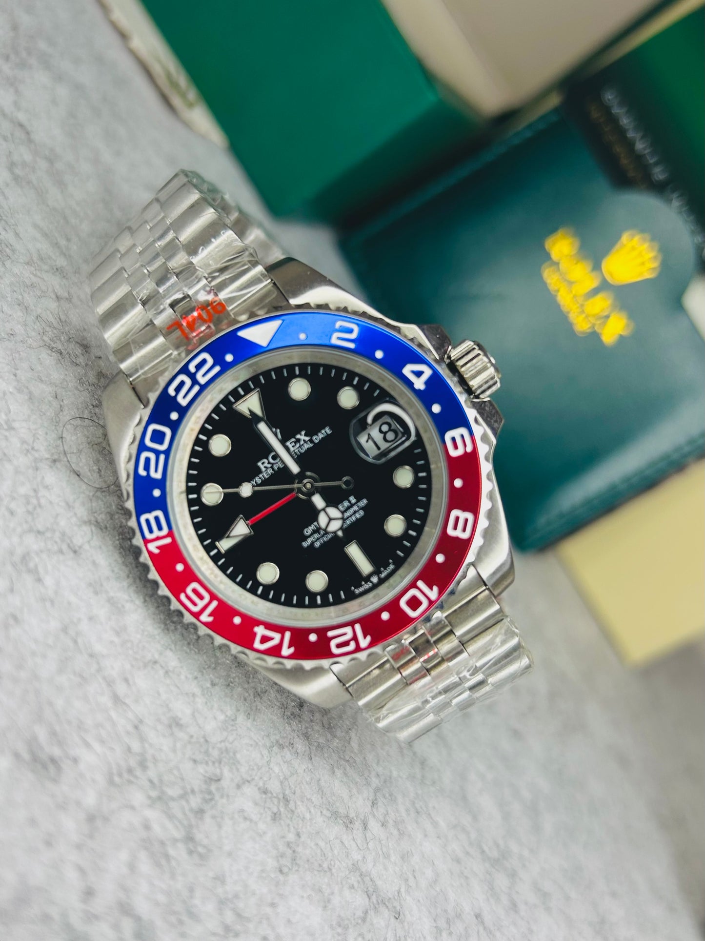 Papsi / Rolex European Gear Automatic Watch – Luxury Premium Timepiece