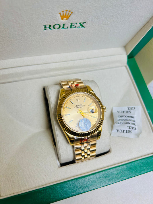 Europe Geriat Full Gold Luxury Automatic Watch