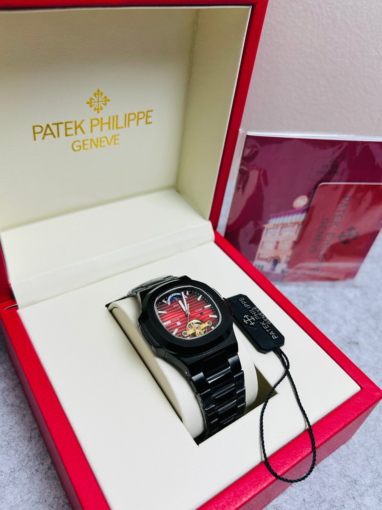 AAA Grade Patek Philippe Automatic Luxury Watch with Original Patek Philippe Box