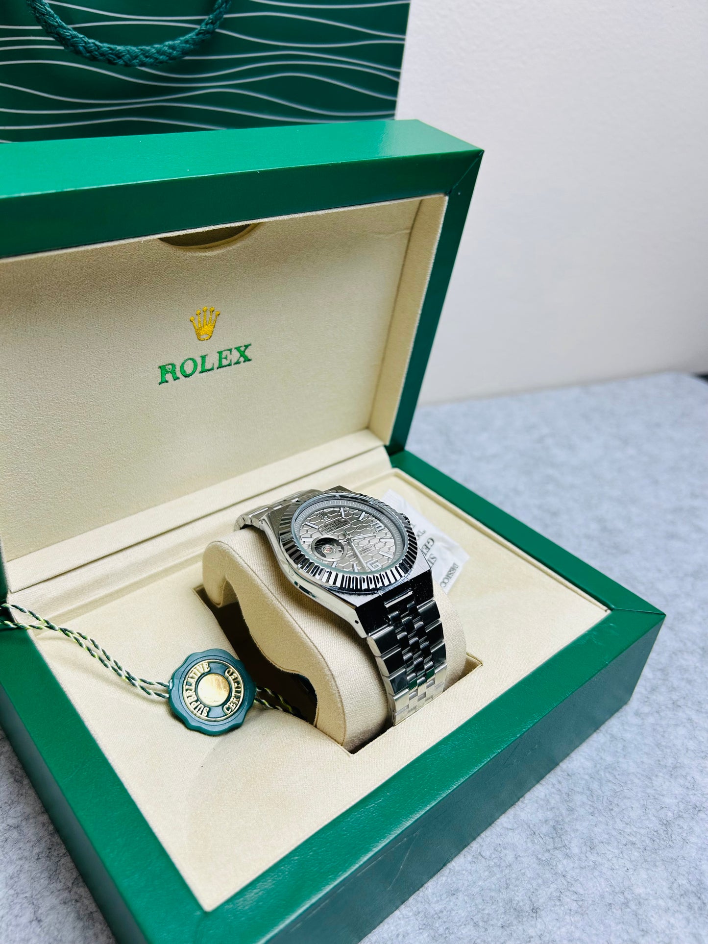 Automatic Luxury Watch with Original Box