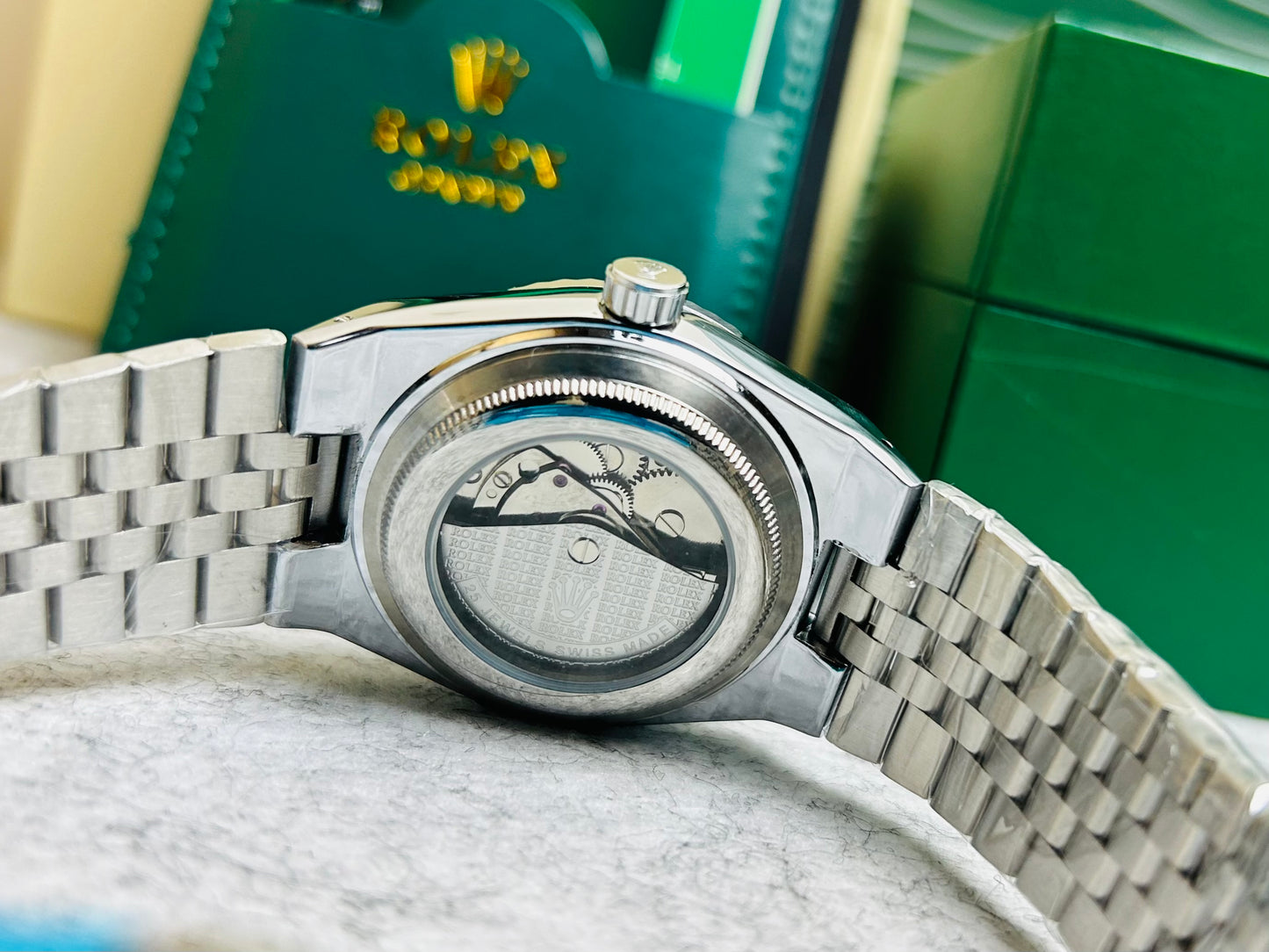 Automatic Luxury Watch with Original Box