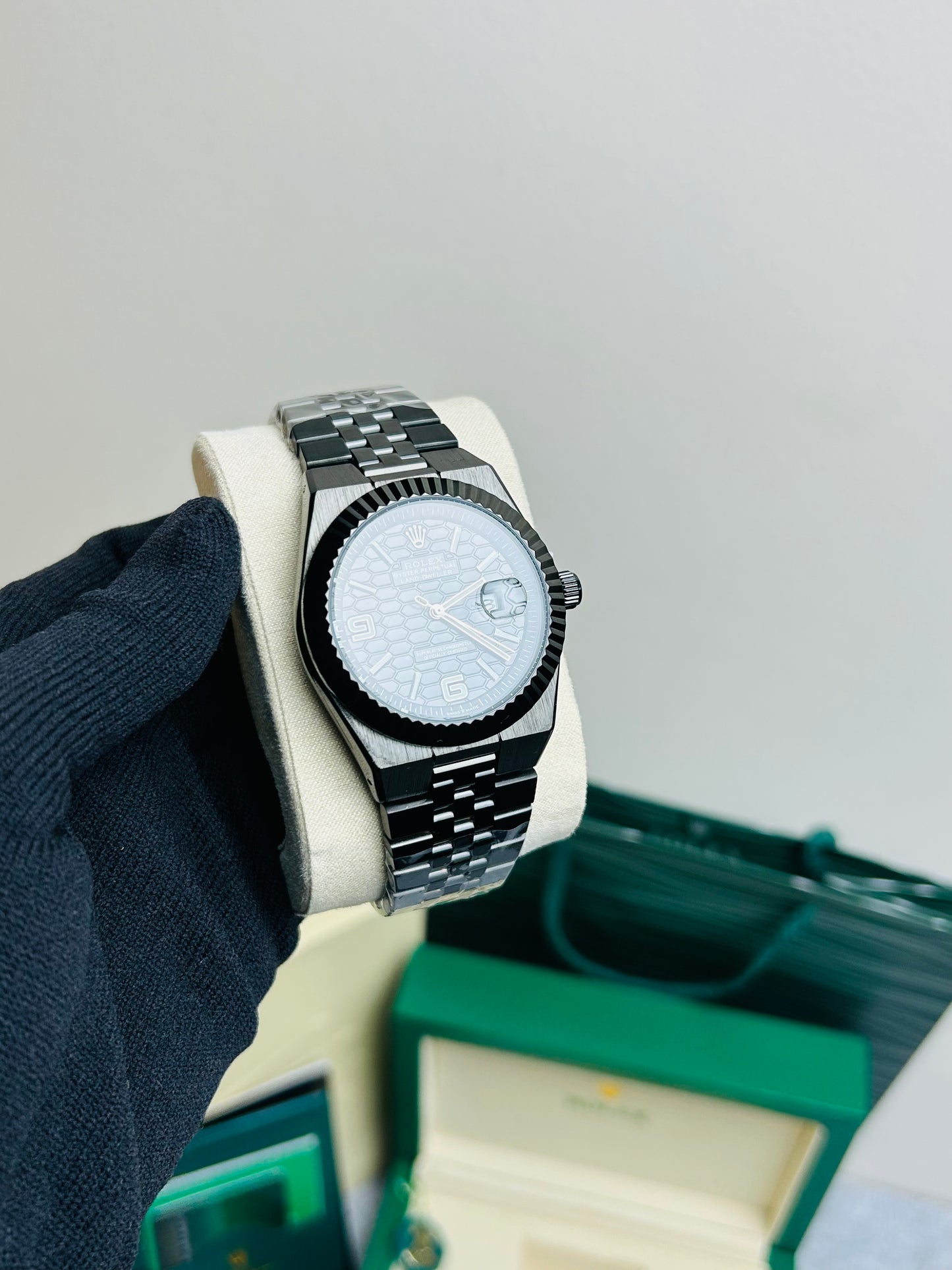 AA Geriat Premium Watch — Blue & Silver Edition