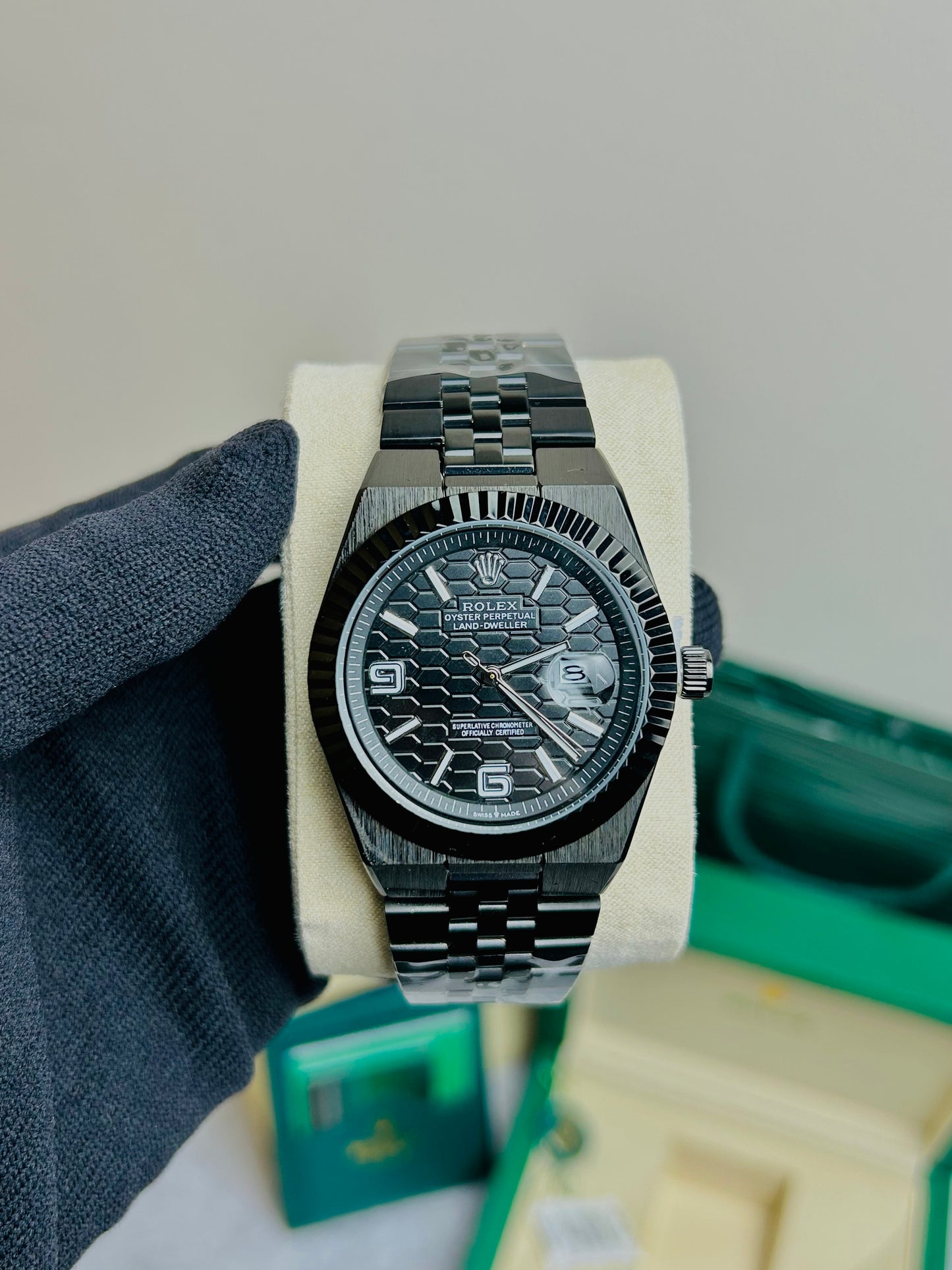 AA Geriat Premium Watch — Blue & Silver Edition