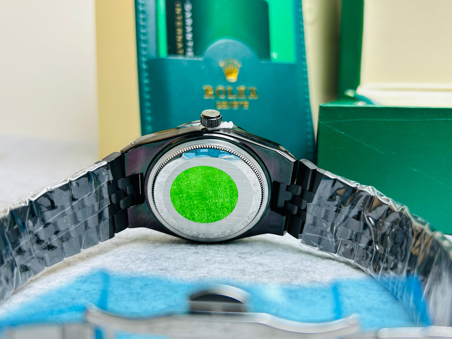 AA Geriat Premium Watch — Blue & Silver Edition