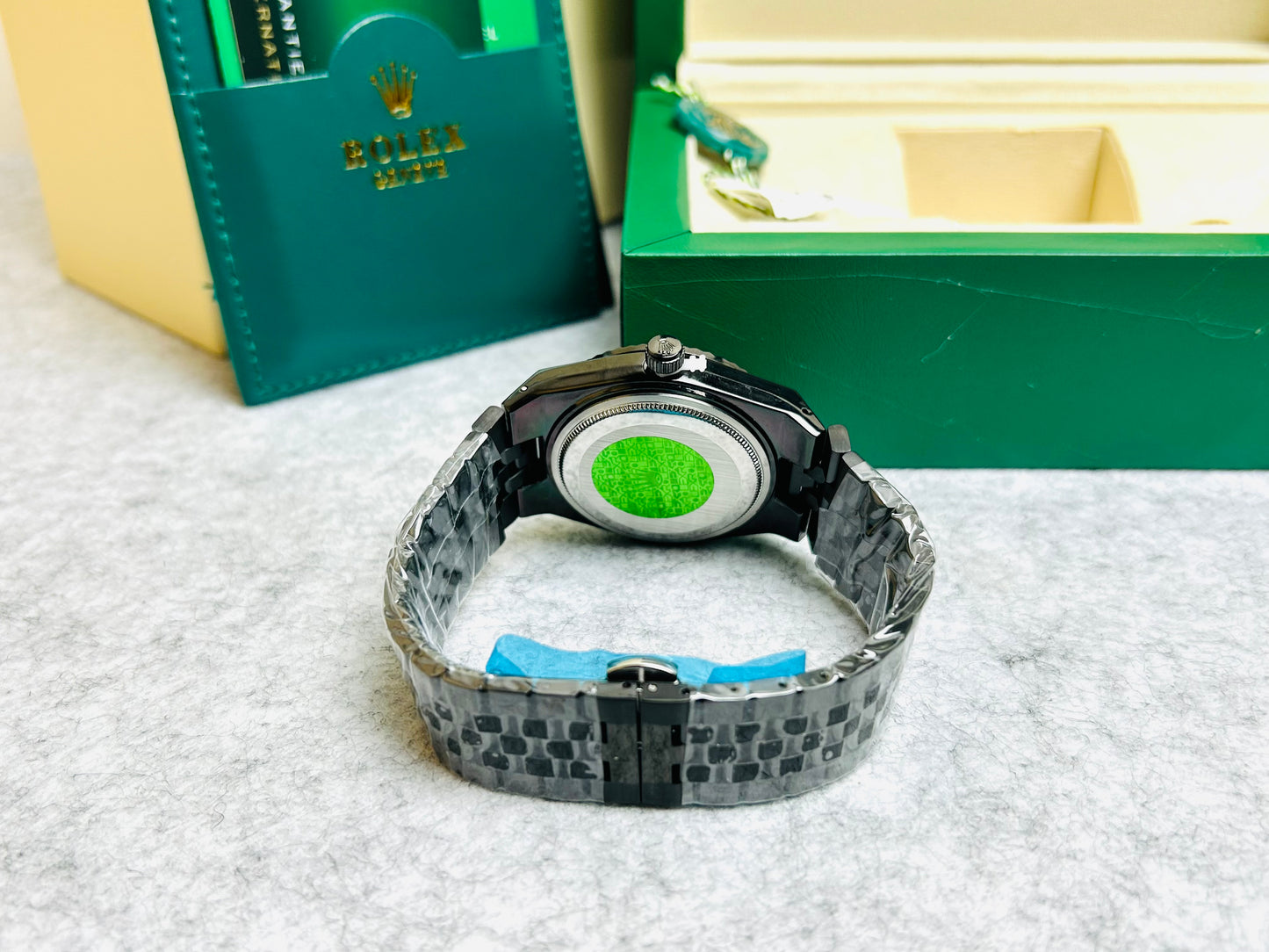 AA Geriat Premium Watch — Blue & Silver Edition