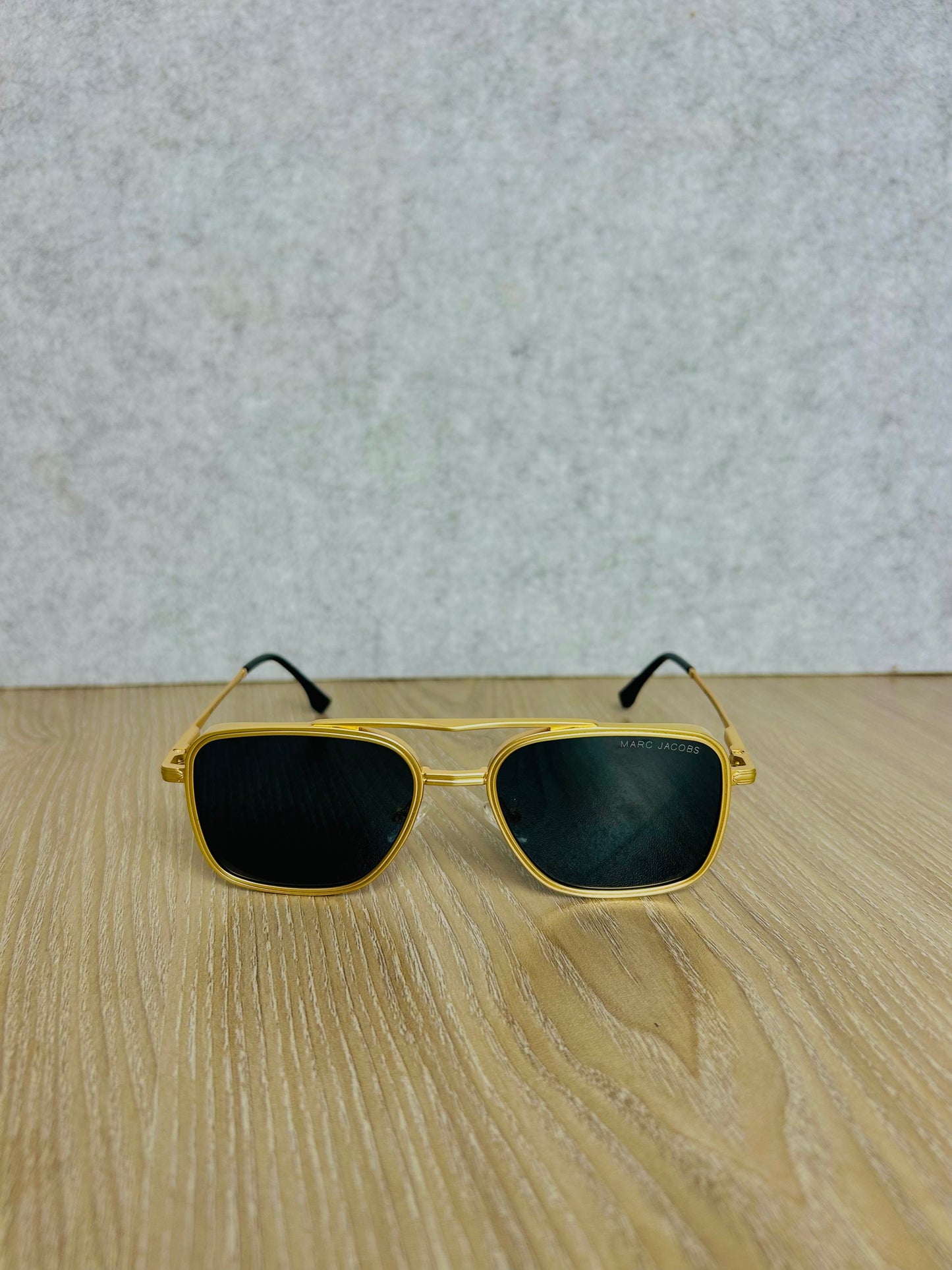 Black & Gold Frame Sunglass – Premium Edition