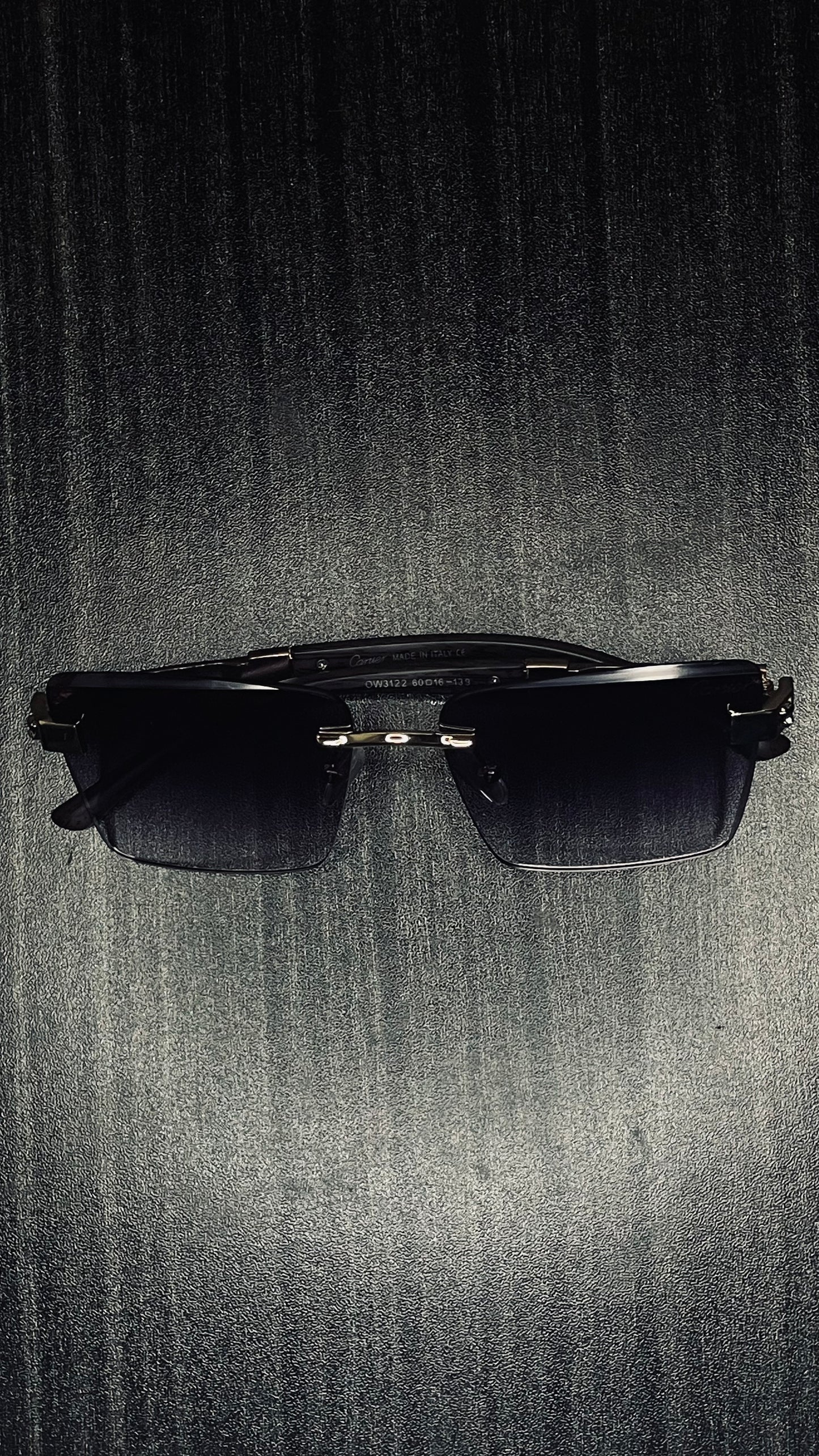 Premium Matte Black Sunglass – Bold & Modern