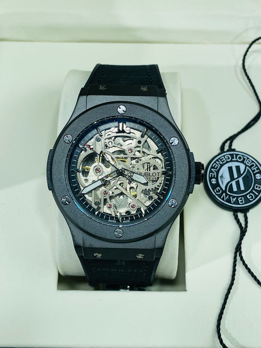 Hublot Classic Fusion Aerofusion Skeleton Black Ceramic