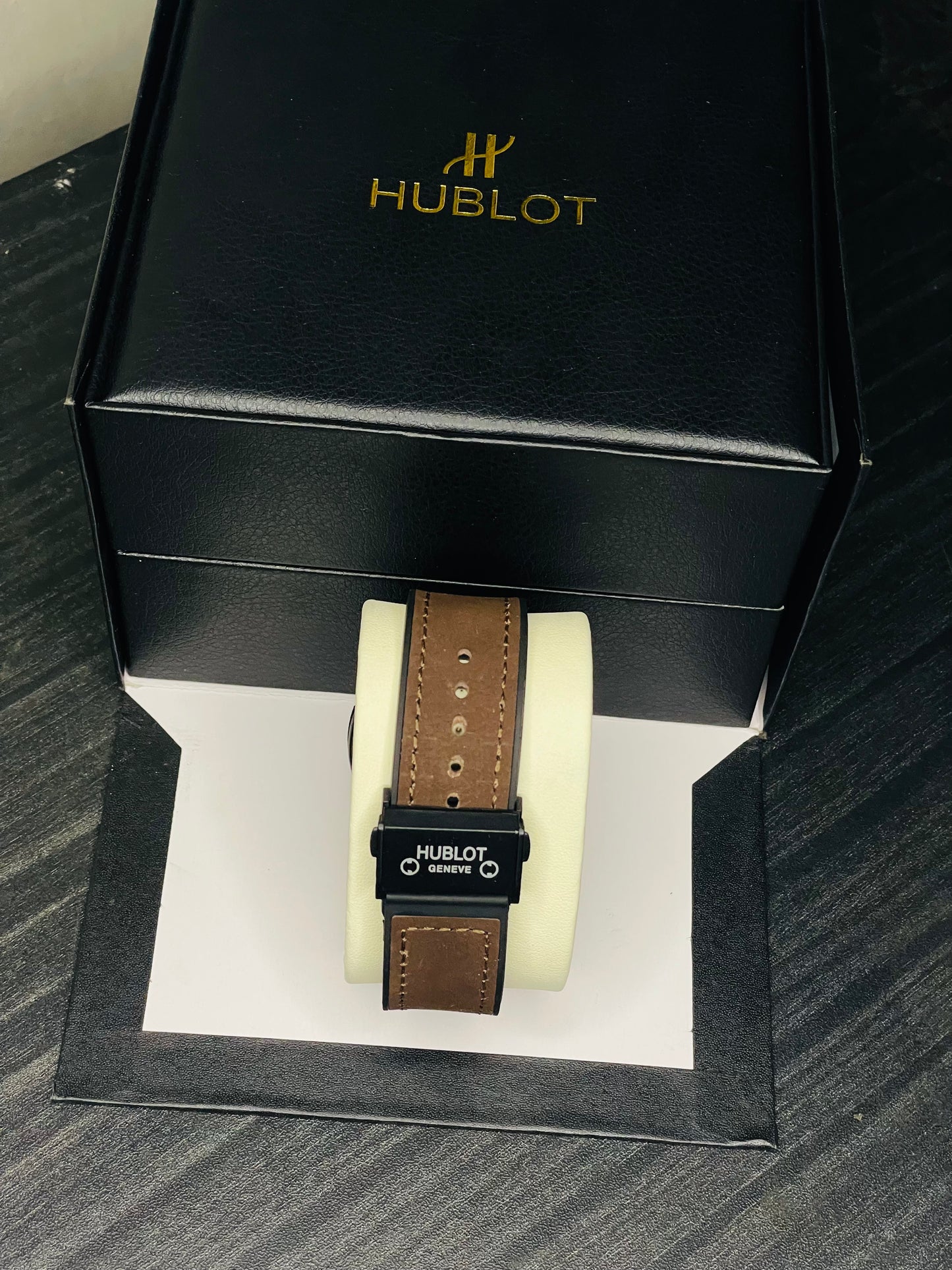 HBLT Classic Men’s Automatic Watch – Model 281H With Luxury Hublot Box