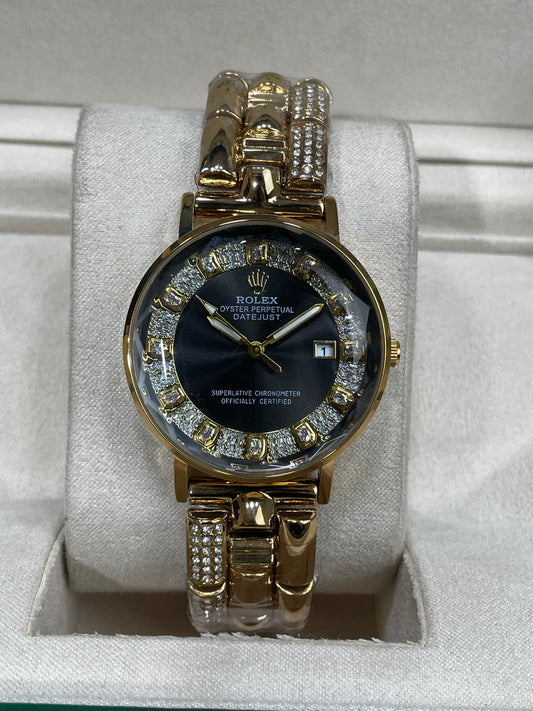 Rolex Datejust 31 – White Mother-of-Pearl Dial with Diamond Markers & Bezel