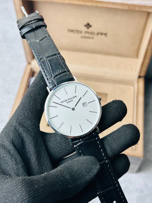 Frederique Constant Slimline Analog White And Black Dial Men's Watch