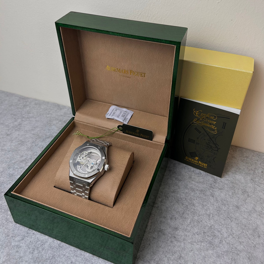 TheRoyal Skeleton Openworked Automatic Watch (Rose Gold)