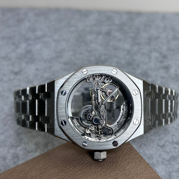 The Royal Skeleton Openworked Automatic Watch Silver