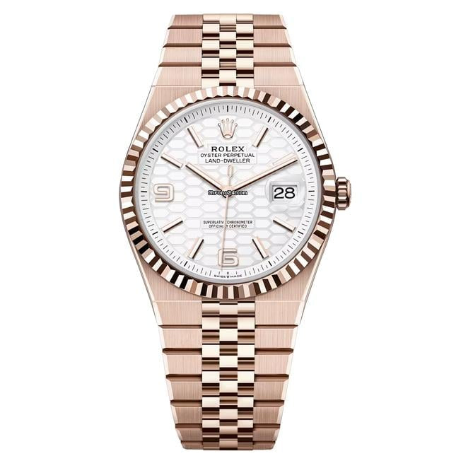 Land-Dweller 127336 40mm Ice Blue/Honeycomb Dial