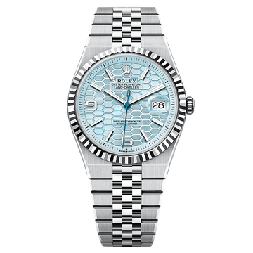 Land-Dweller 127336 40mm Ice Blue/Honeycomb Dial