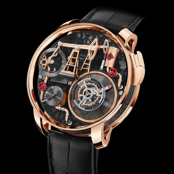 Jacob & Co. Updates its Bold Oil Pump Tourbillon Watch