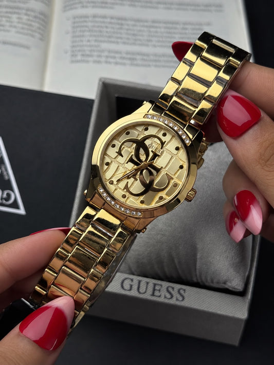 GUESS Women's Gold-Tone Watch