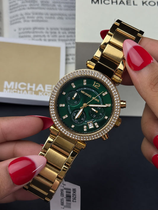 Michael Kors Women's Emerald Green Watch