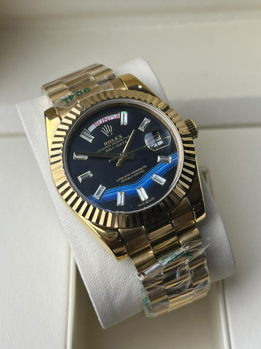 Datejust Wimbledon Blue & Black Dial