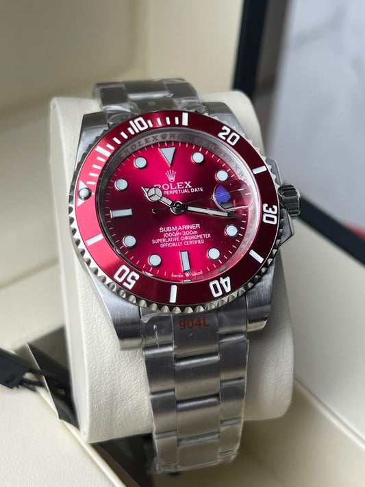 Submariner Date – Pink & Burgundy