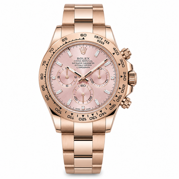 Luxury Gold Chronograph Style Watch – Green Dial Stainless Steel Strap