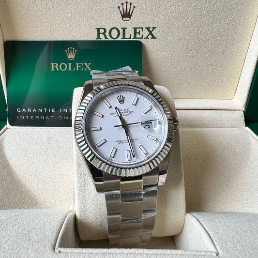 Datejust Silver Dial Oyster Bracelet (1:1)