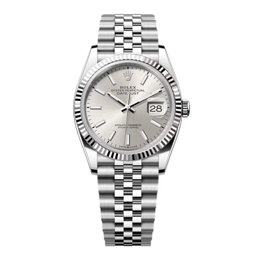 Datejust White Dial Stick Markers Jubilee (1:1)