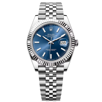 Datejust 41 – Blue Dial Silver