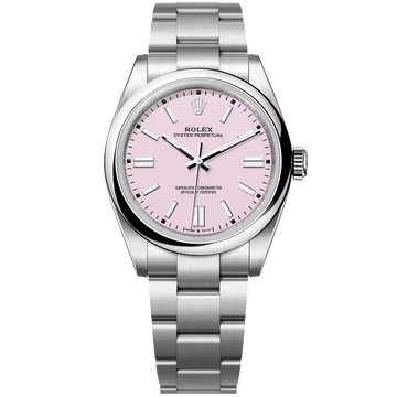 Candy Pink Dial Oyster-Bracelet