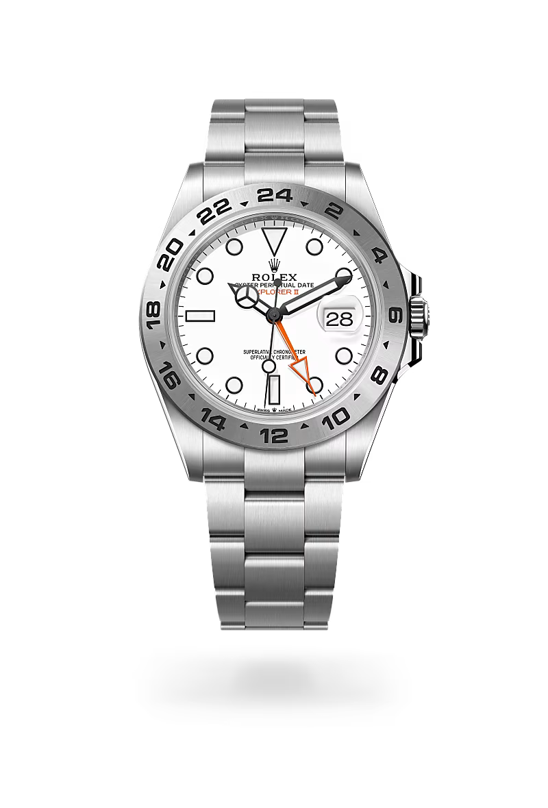 Rolex Explorer II, M226570-0001, Oystersteel | Donghwa Watch