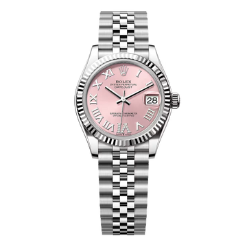 Datejust Pink Dial Roman Numerals Jubilee (1:1)