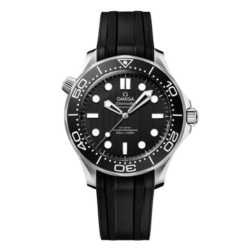 Omega Seamaster Diver 300M Black Wave Dial