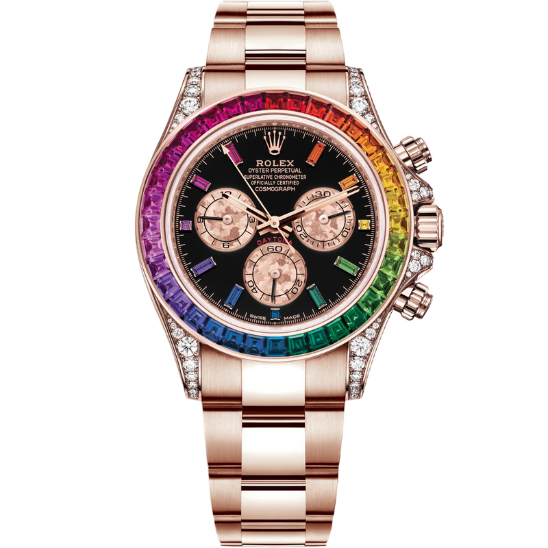 Rolex Daytona Rose gold Cosmograph Rainbow