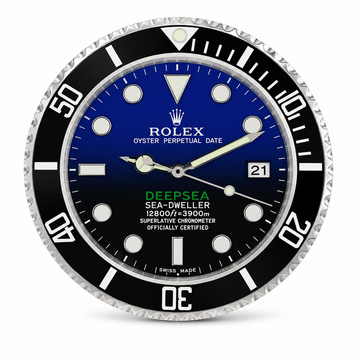 Deepsea Inspired Stainless Steel Wall Clock