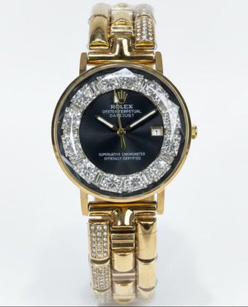 Rolex Datejust 31 – White Mother-of-Pearl Dial with Diamond Markers & Bezel